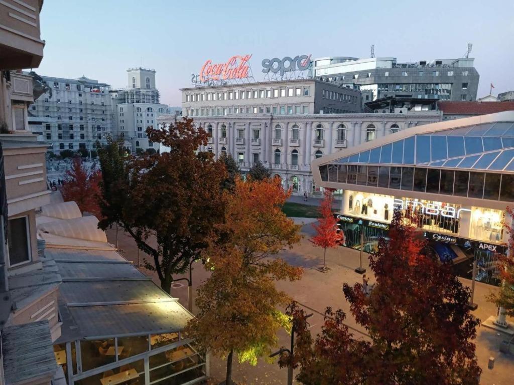 Lovely Square Apartment Purple Velvet Skopje Exteriér fotografie